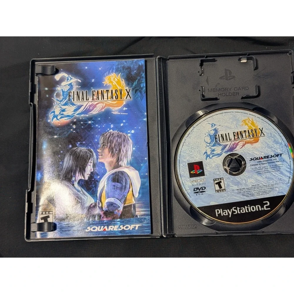 Final Fantasy X PS2 PlayStation 2 CIB RPG Squaresoft Game